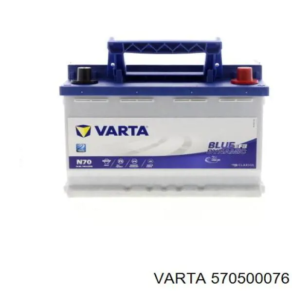 570500076 VARTA Batería original y equivalente