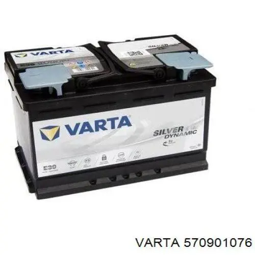 VARTA Battery Silver Dynamic AGM E39 (ETN570901076) VARTA