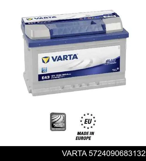 Аккумулятор 5724090683132 Varta