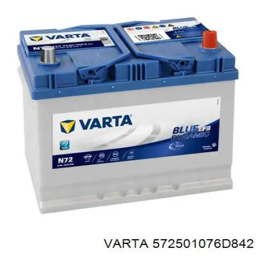 572501076D842 Varta bateria recarregável (pilha)