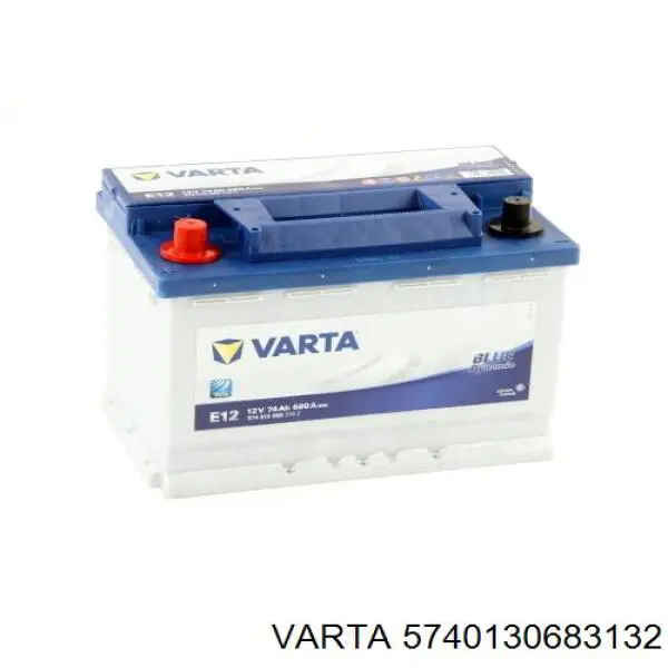 Аккумулятор Varta Blue Dynamic 74 А/ч 12 В B13 5740130683132