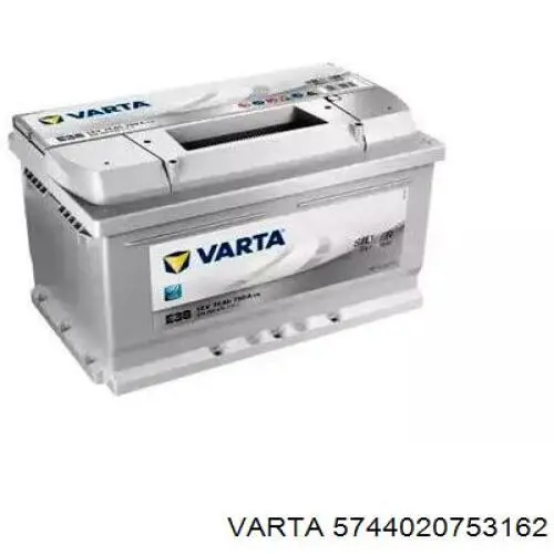 5744020753162 Varta Аккумуляторная батарея