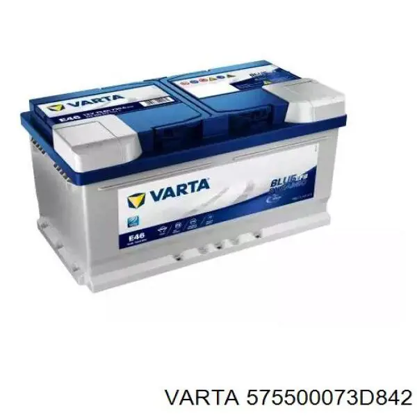 Аккумуляторная батарея (АКБ) VARTA 575500073D842