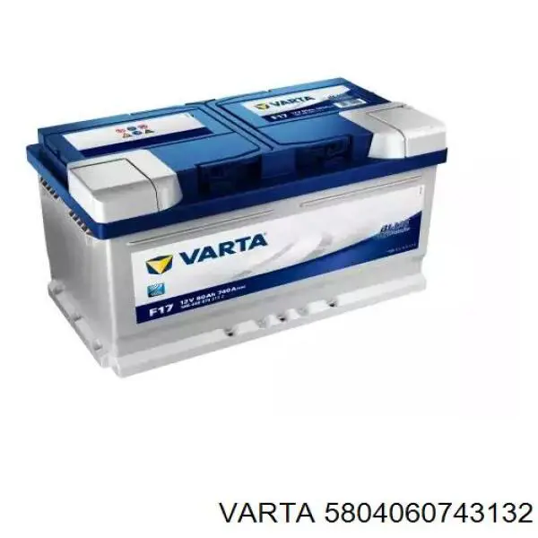 Аккумулятор Varta Blue Dynamic 80 А/ч 12 В B13 5804060743132