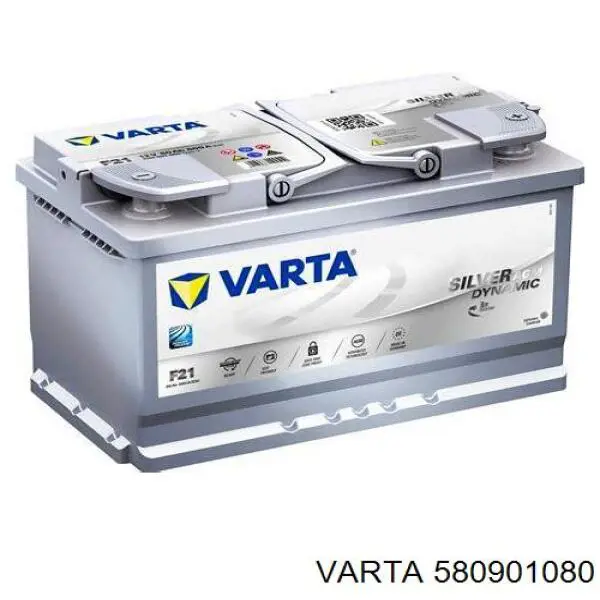 580901080 Varta bateria recarregável (pilha)