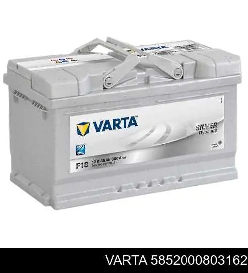 Аккумулятор Varta Silver Dynamic 85 А/ч 12 В B13 5852000803162