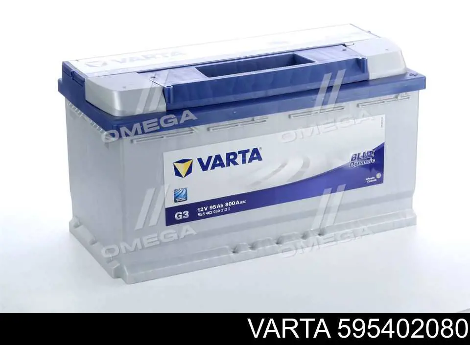 595402080 Varta bateria recarregável (pilha)
