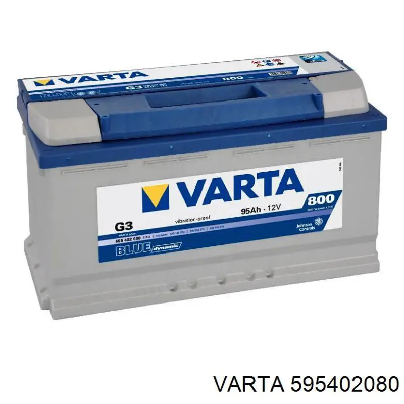 595402080 VARTA Batería original y equivalente