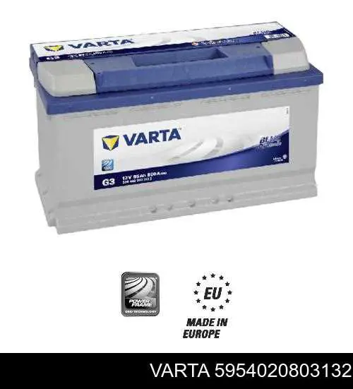 Аккумулятор Varta Blue Dynamic 95 А/ч 12 В B13 5954020803132