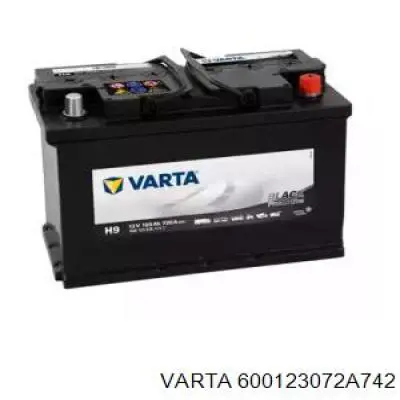 Аккумуляторная батарея (АКБ) VARTA 600123072A742