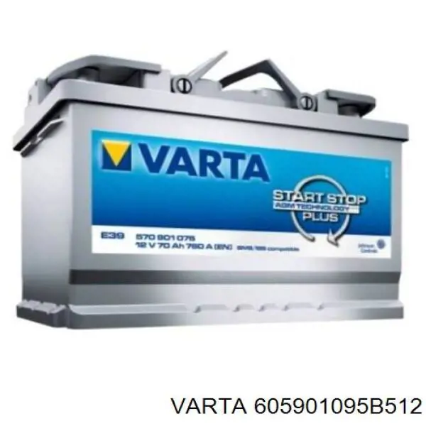 Аккумулятор Varta Start-Stop Plus 105 А/ч 12 В B13 605901095B512