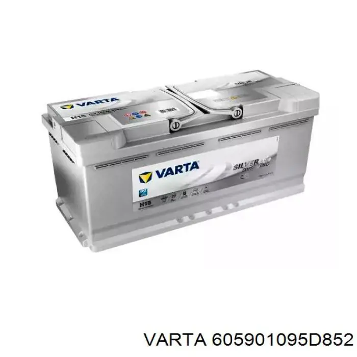 605901095D852 Varta bateria recarregável (pilha)