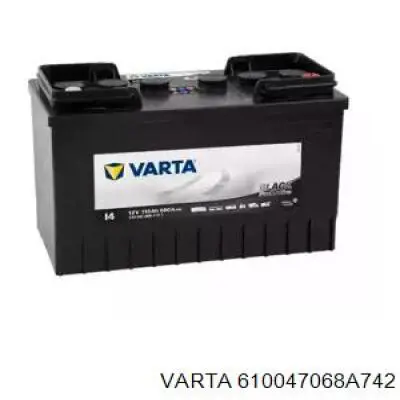 Аккумуляторная батарея (АКБ) VARTA 610047068A742
