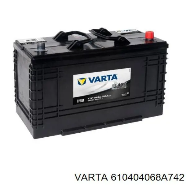 Аккумулятор 610404068A742 Varta