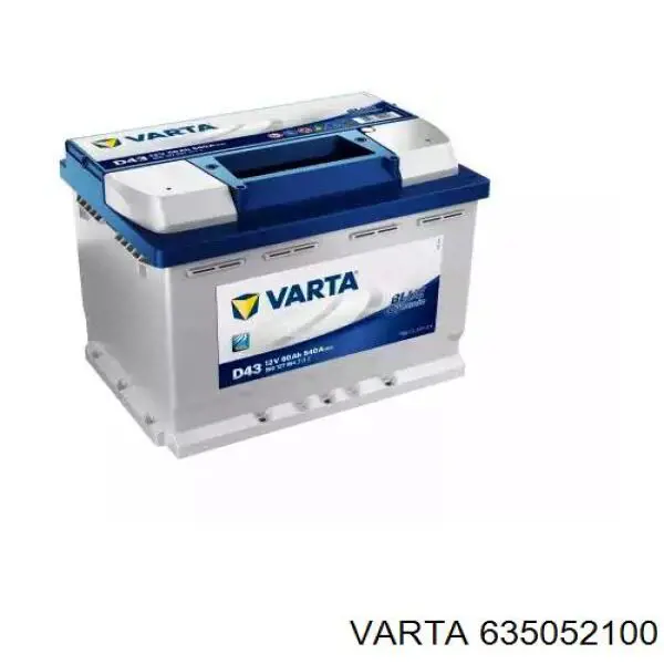 635 052 100 Varta bateria recarregável (pilha)