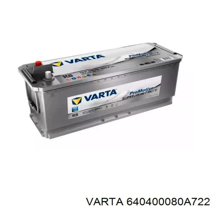 640400080 A722 Varta bateria recarregável (pilha)