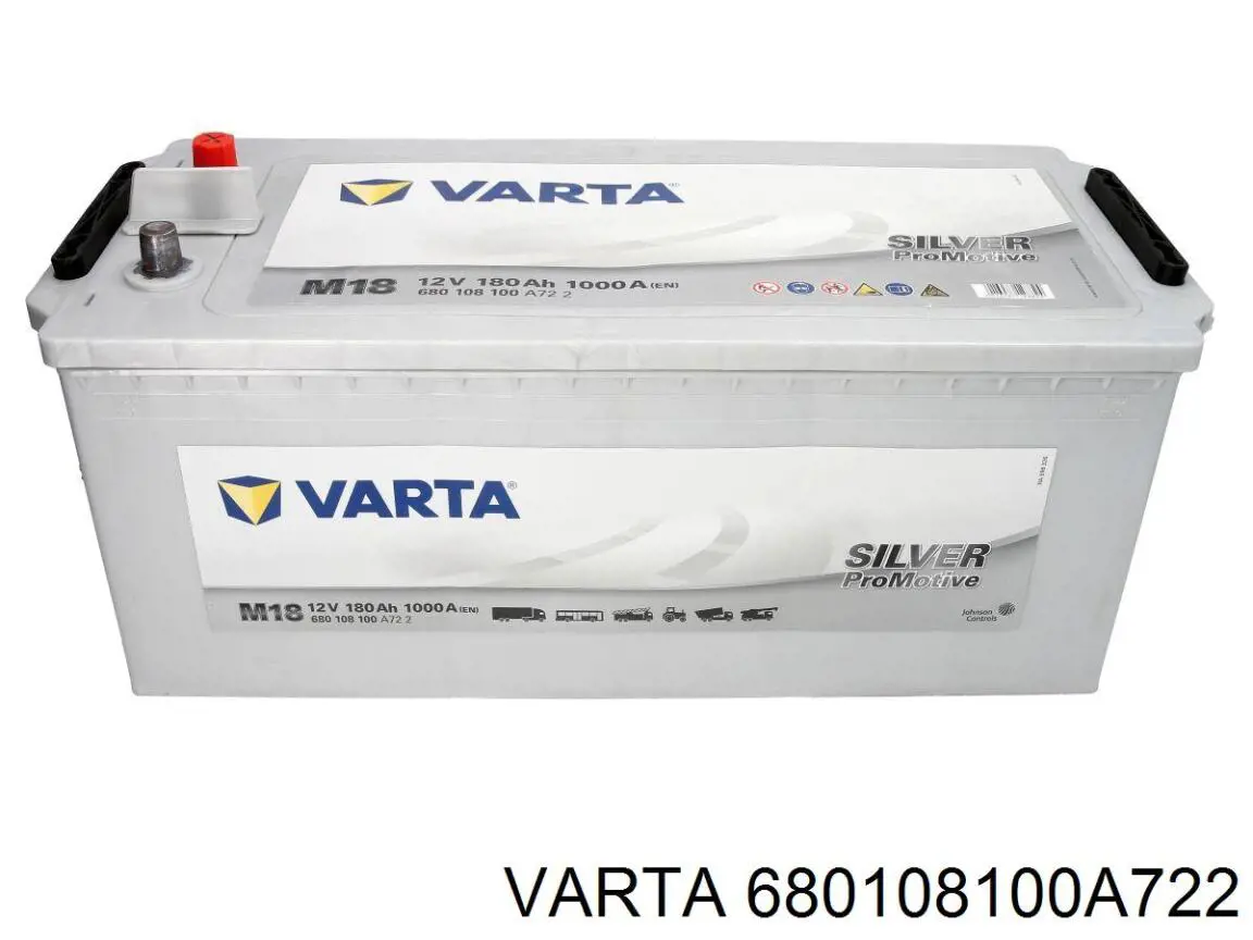 Аккумулятор Varta 180 А/ч 12 В B00 680108100A722