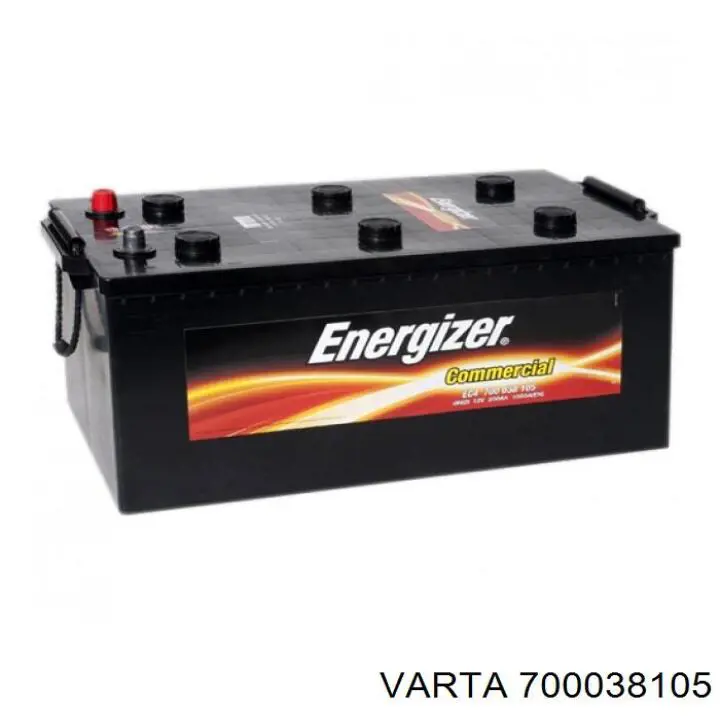 700 038 105 Varta bateria recarregável (pilha)