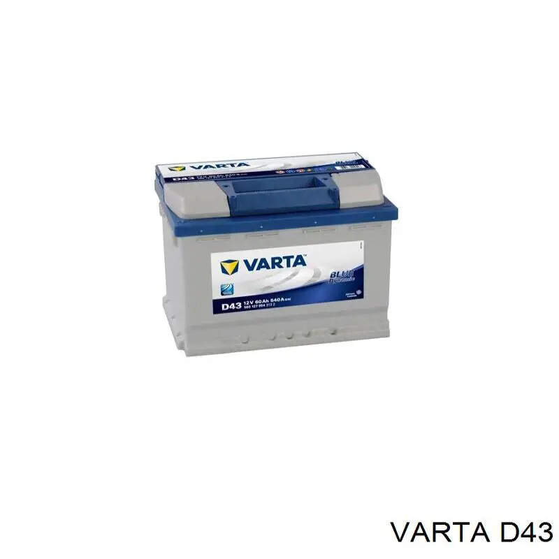 Аккумулятор автомобильный Varta D43 цена, от 89.23 USD