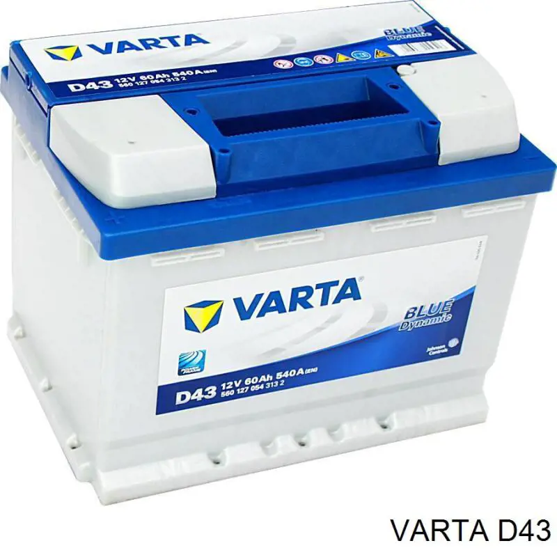 Аккумулятор D43 Varta