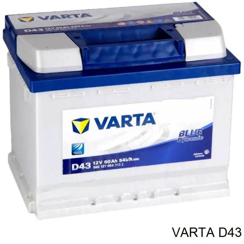 Аккумулятор D43 Varta