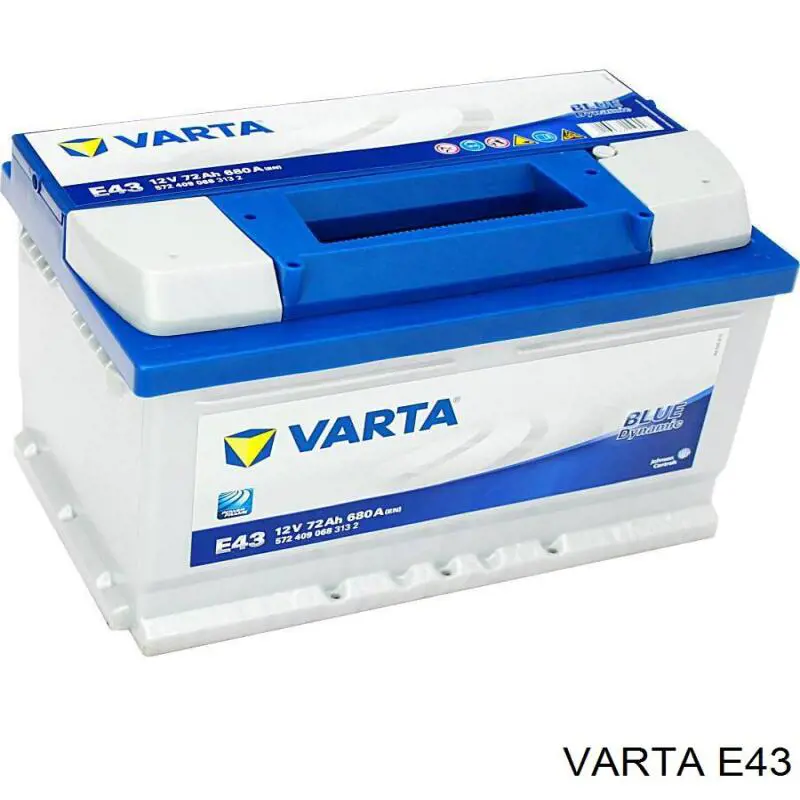 Аккумулятор E43 Varta