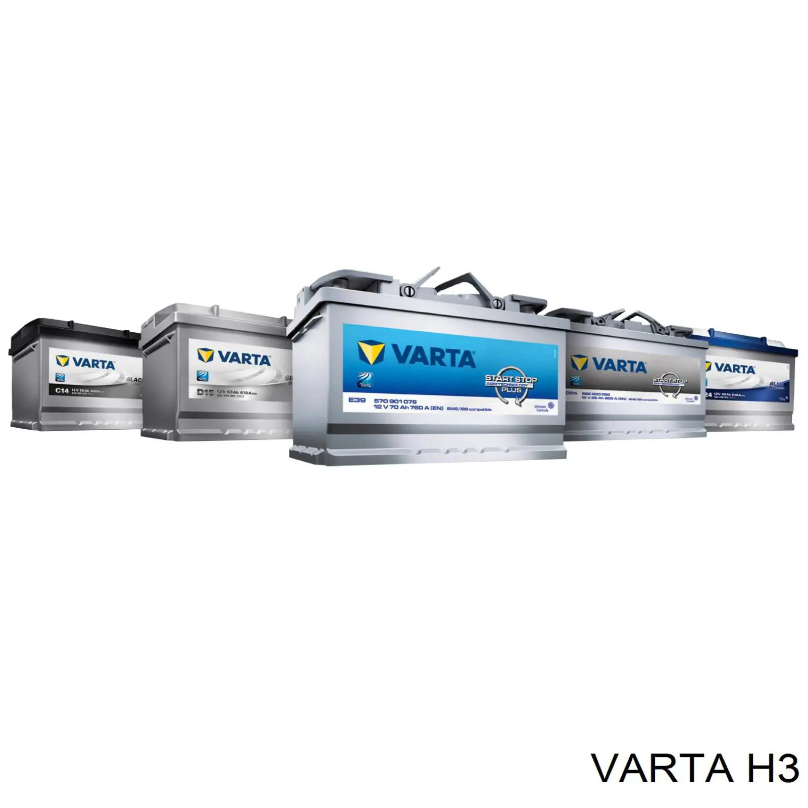  Varta H3 цена, от 163.09 USD