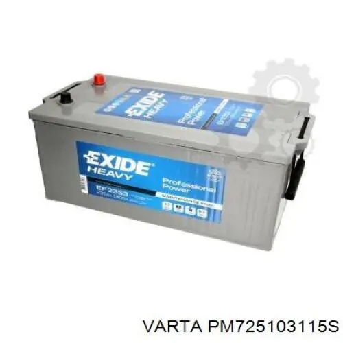 Аккумулятор автомобильный Varta PM725103115S цена, от 345.44 USD