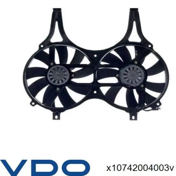 Вентилятор радиатора x10742004003v VDO