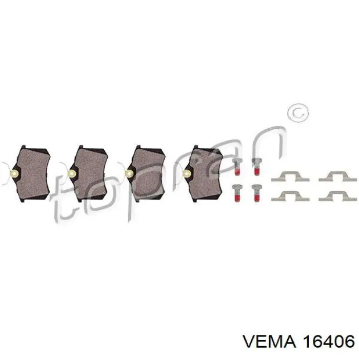 Купить 16406 Vema Ступица переднего колеса