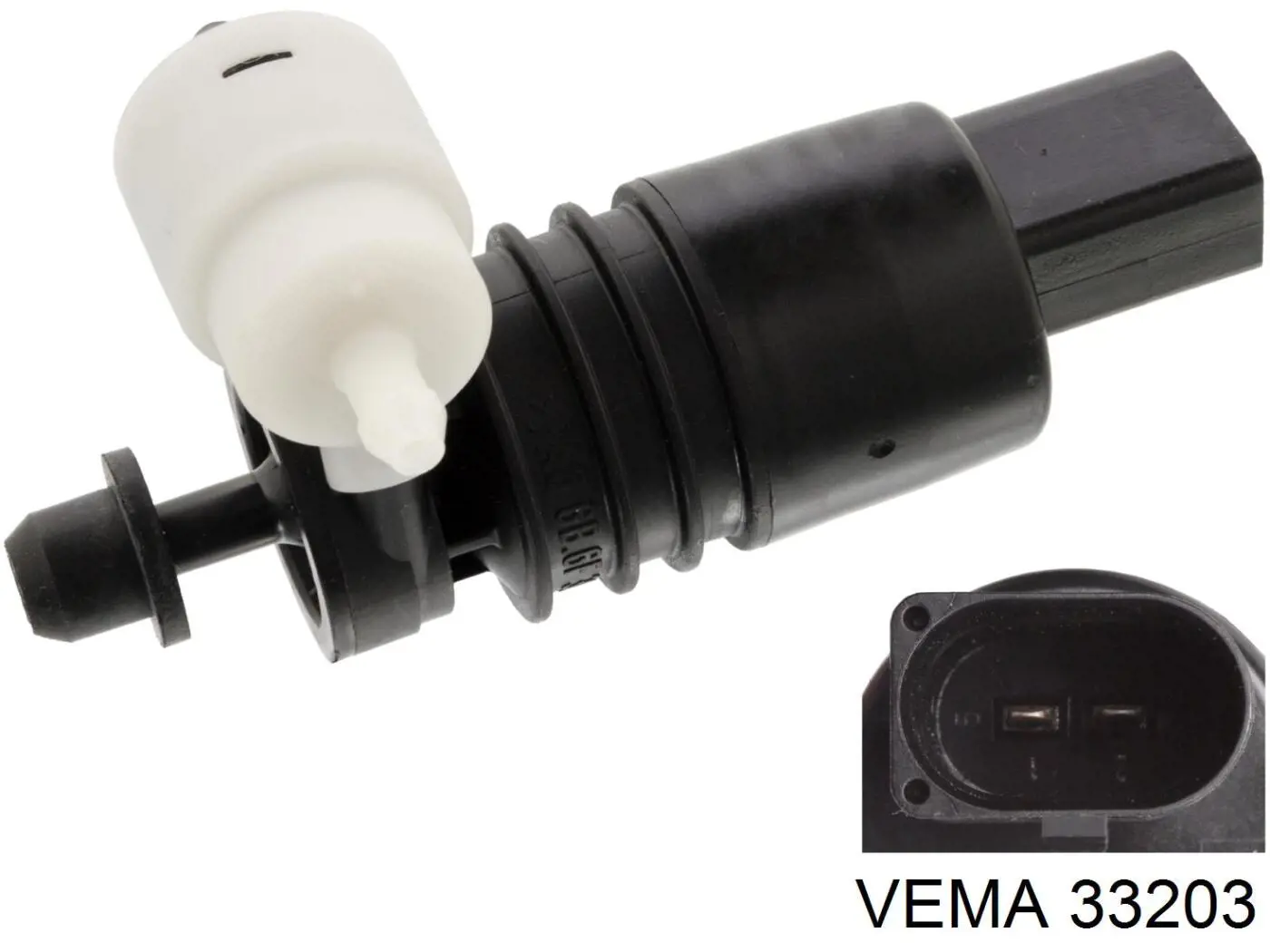 33203 Vema bomba de motor de fluido para lavador de vidro dianteiro/traseiro