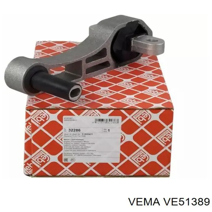 Гидроопора двигателя левая Vema VE51389 цена, от 33.17 USD