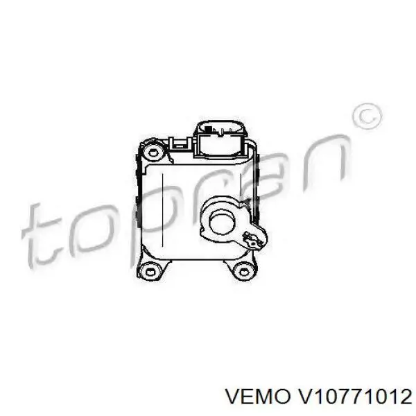 Привод заслонки печки V10771012 Vemo