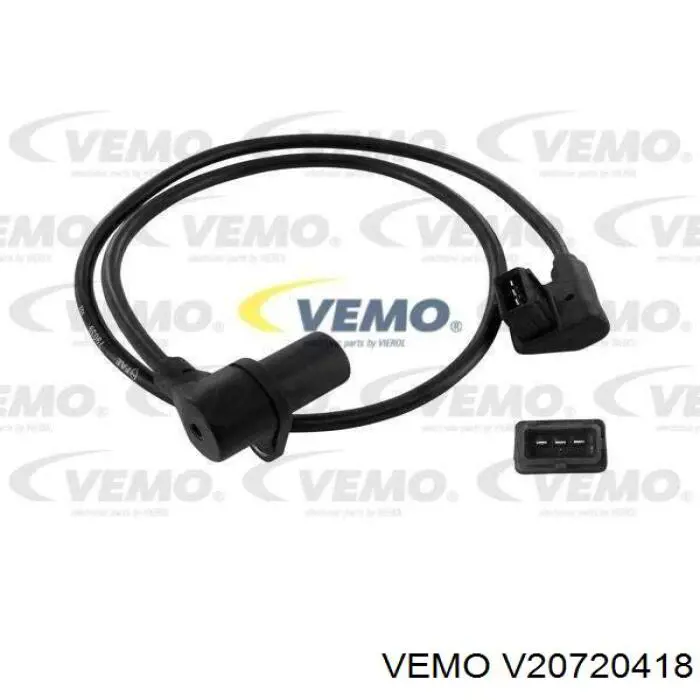 Датчик коленвала V20720418 Vemo