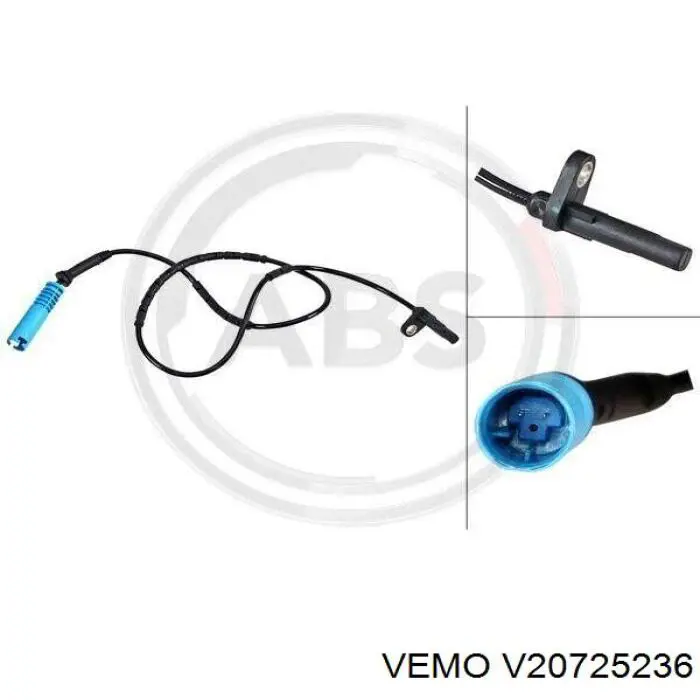 Sensor dianteiro de ABS Bremi 51639 preço, a partir de 27,60 USD