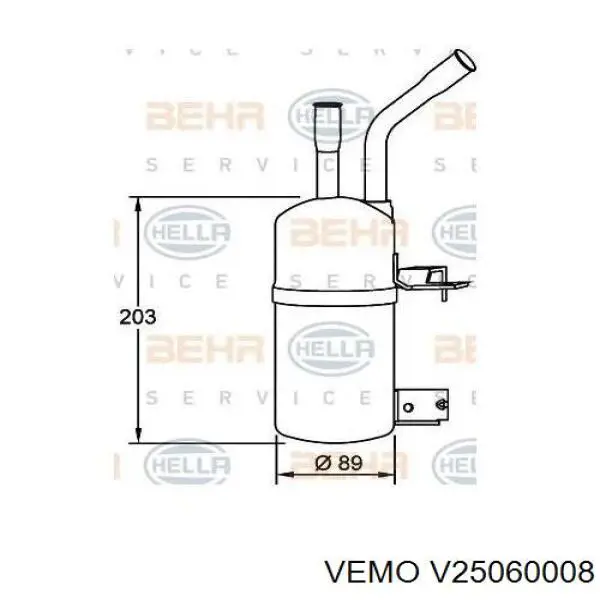 Осушитель кондиционера V25060008 Vemo