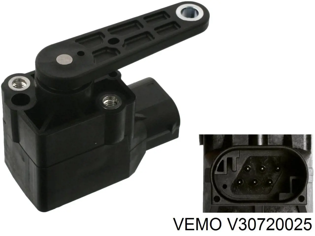 V30-72-0025 Vemo датчик уровня положения кузова передний правый