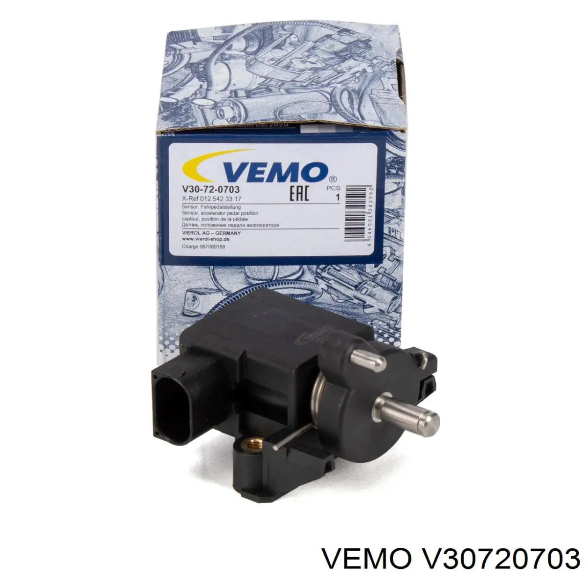 V30720703 Vemo датчик положения педали акселератора (газа)
