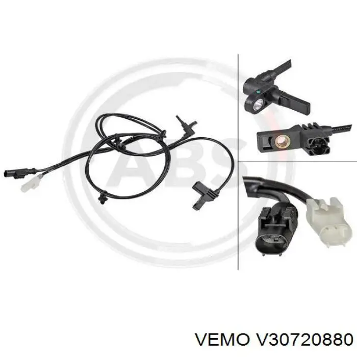 Датчик АБС (ABS) задний левый V30720880 Vemo