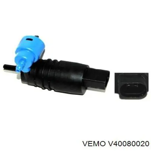 V40-08-0020 Vemo bomba de motor de fluido para lavador de vidro dianteiro/traseiro