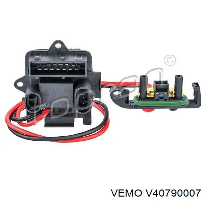 Резистор печки V40790007 Vemo