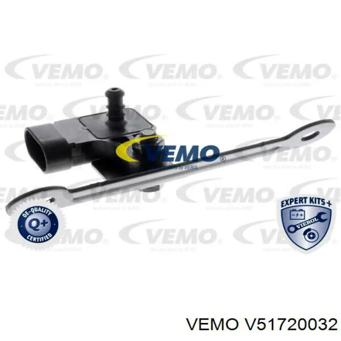 V51720032 Vemo датчик давления во впускном коллекторе, map