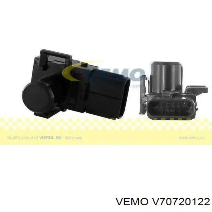 V70720122 Vemo датчик сигнализации парковки (парктроник передний боковой)
