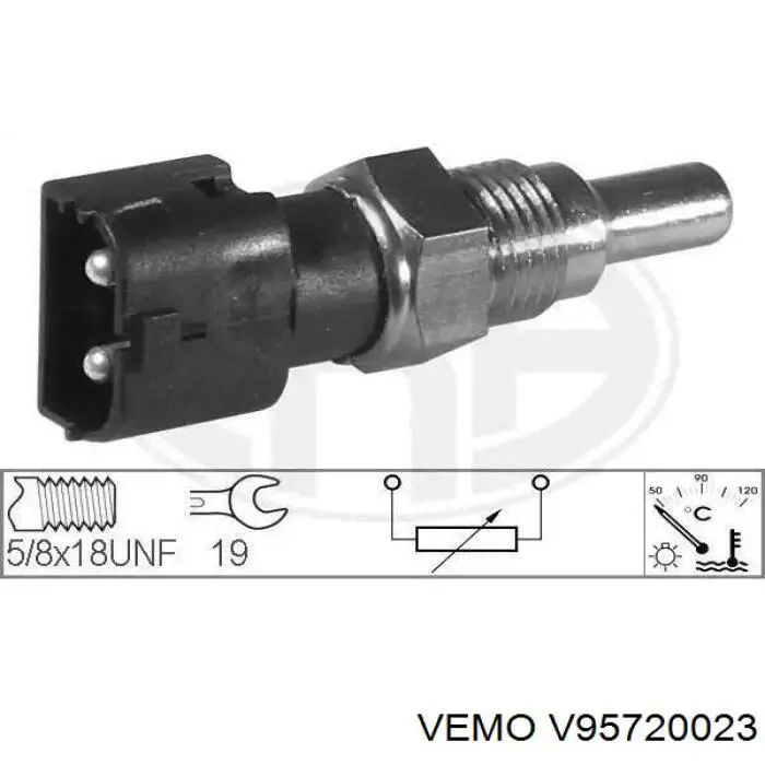 Датчик температуры охлаждающей жидкости V95720023 Vemo