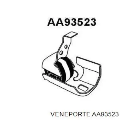 Хомут глушителя AA93523 Veneporte