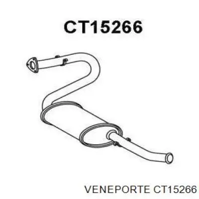 Глушитель задний CT15266 Veneporte