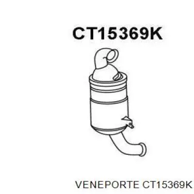CT15369K Veneporte катализатор