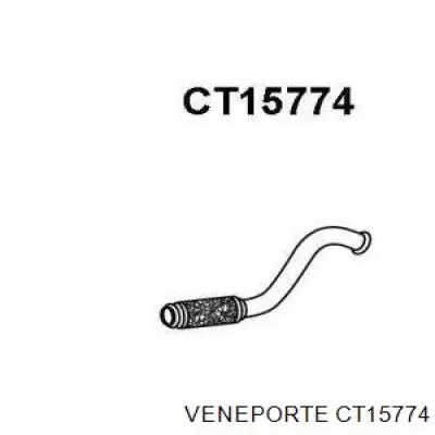 CT15774 Veneporte tubo de admissão dianteiro (calças do silenciador)