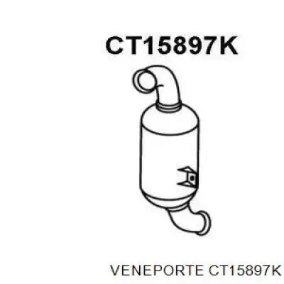 9815574580 Peugeot/Citroen convertidor - catalisador