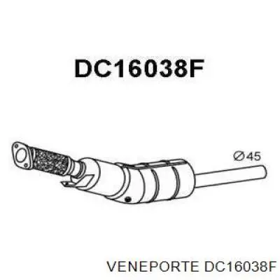 DC16038F Veneporte convertidor - catalisador